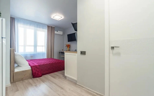 Квартира - Студия Рубин в новом доме бизнес-класса рядом с ЦГБ