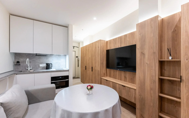 Апартаменты Студия с гардеробной на набережной Москва-реки