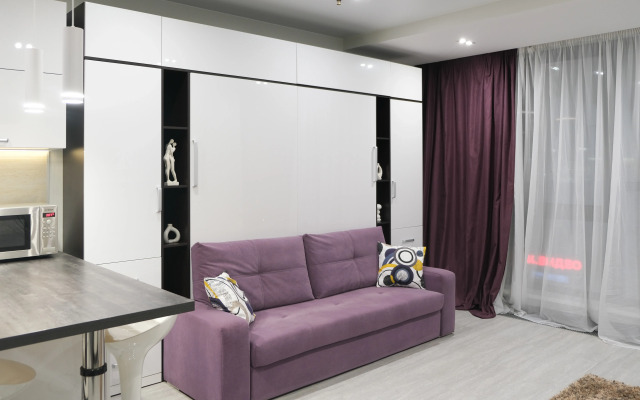 Квартира с видом на Москоу-Сити на Ходынском бульваре