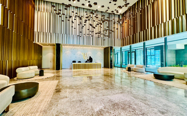 Апартаменты Vserve Modern Oasis: Canal & Burj Views