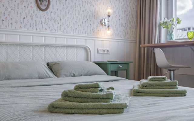 Квартира Студия с видом на реку, уходящую вдаль