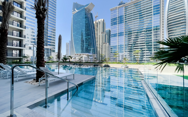 Апартаменты Zada tower 1BR with view on Business Bay