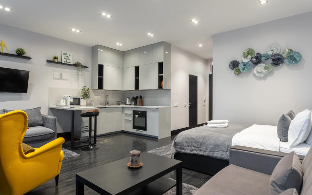 Апартаменты Изба Пресня Сити Студия с Видом на Город