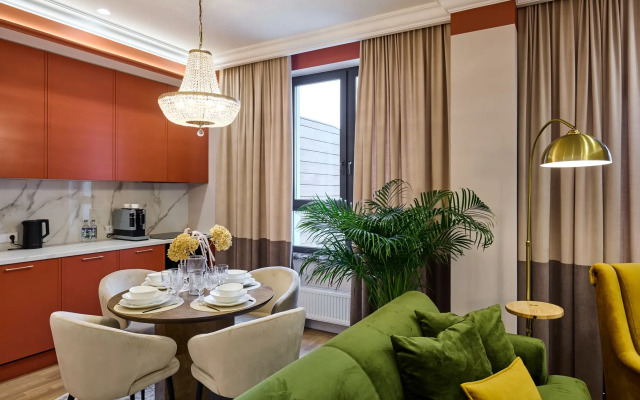 YevroYyut Unikalnye yarkie dzaynerskie Apartments