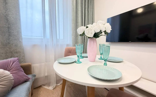 Апартаменты Делюкс с балконом Frukty Rent Однокомнатный