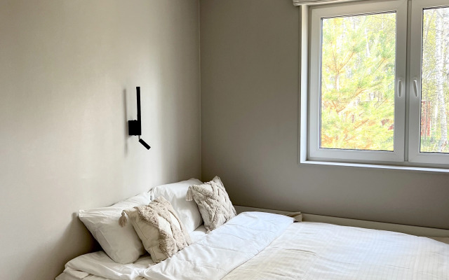 Частный дом с сауной и камином вблизи заповедного озера