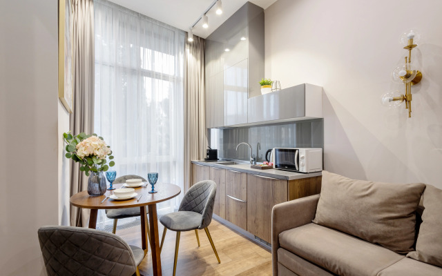 Апартаменты Palma House в Центре Сочи на Улице Навагинская