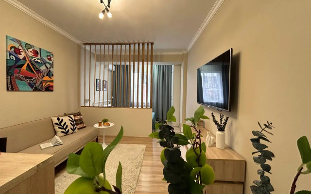 Апартаменты Студия Алма с  прекрасным видом на город