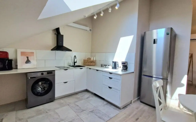 Квартира Просторная двухуровневая студия у подножия Казанского Кремля