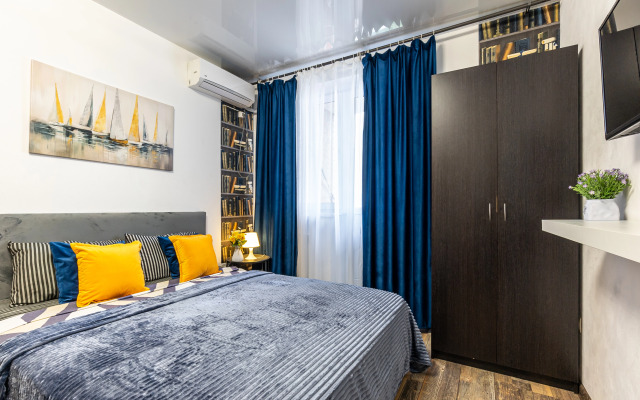 Квартира студия с балконом