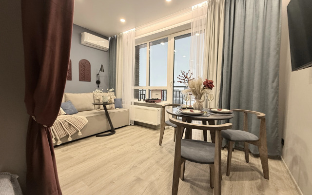 Апартаменты Студия С Парной-Русский Стиль На Новый Лад