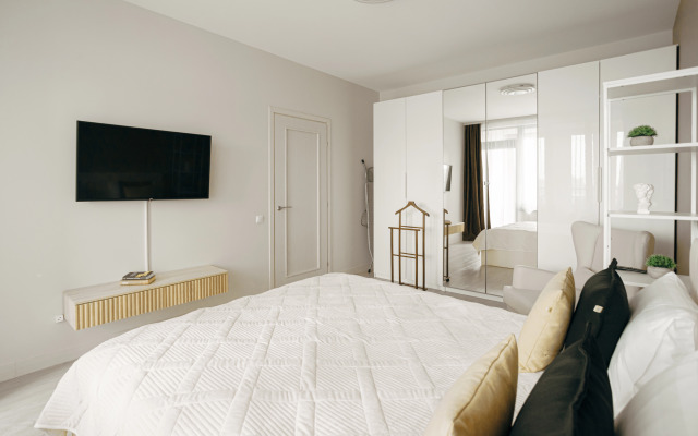 Апартаменты Lalapart Mokko с лоджией в ЖК Савеловский Сити