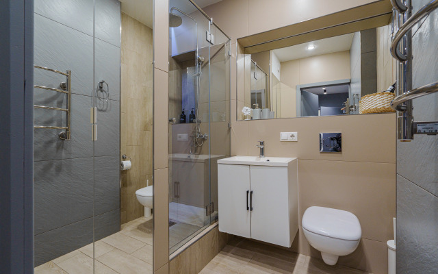 Апартаменты Uno Apart 7 на Степана Разина 2 кровати