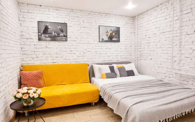 Kvartira Studia v stile Loft radom s GBU Gorodskoj kliniceskoj bol'nicej No1