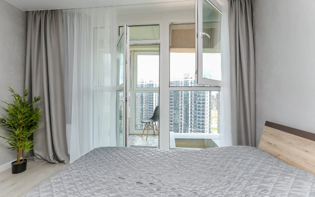 Апартаменты Студия с панорамной лоджией