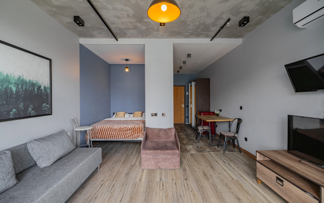 Апартаменты Уютная Студия 40 м²