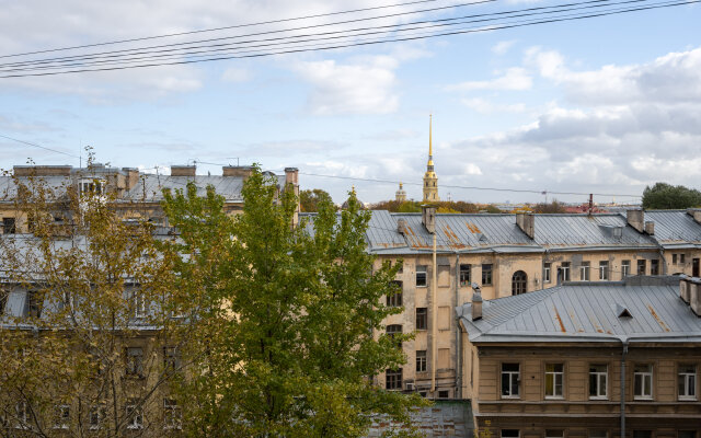 Апартаменты с видом на Петропавловскую крепость