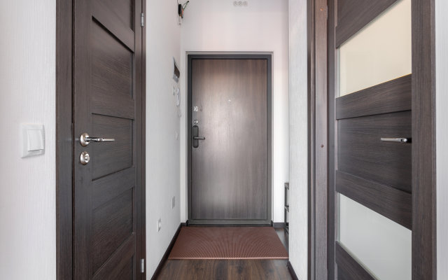 Квартира Kvartirika Black & White с красивым видом на город