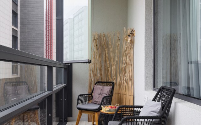 Tochka Prityazheniya na Vyborgskoy Naberezhnoy Apartments