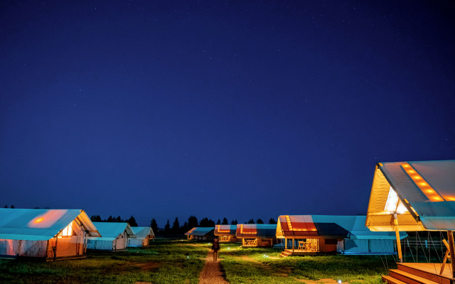 Глэмпинг Носороги