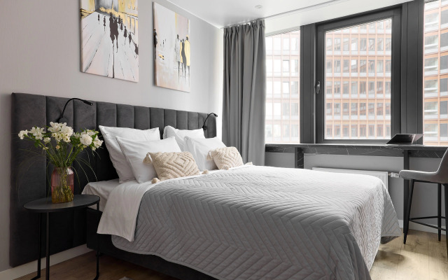 Апартаменты Студия у метро Ладожская 409