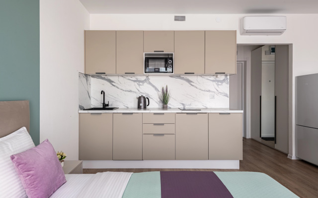 Lavandovye Sny - krasivyj vid na gorod s 31 etazha Flat