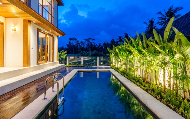 Вилла Tembaga by EVDEkimi – Designer villa with Pool and Breathtaking Rice field View – Long stay extras