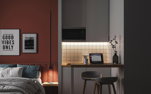 Апартаменты Квартира-студия в ЖК ART Kvartal Фрунзенская