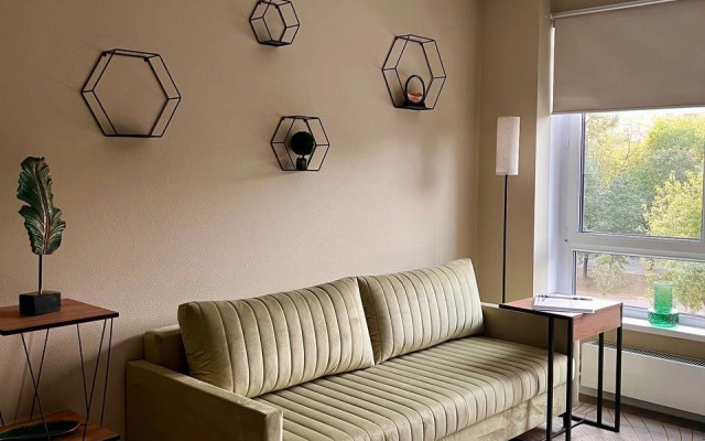 Udachnaya s Proektorom i Booolshoj Krovatyu Flat