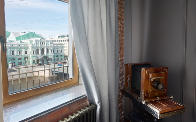 Апартаменты Gallery 130 кв.м с Террасой, Видом на Набережную Фонтанки и БДТ