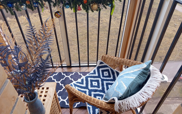 Квартира Студия с видом на город