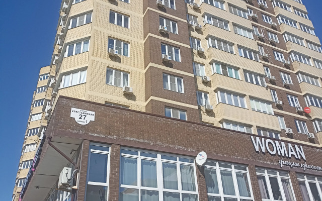 Dvukhkomnatnaya na Krestyyanskoy 27 Alfa Rent Anapa Flat