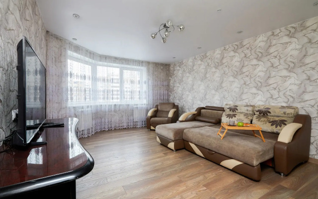 V novom kirpichnom dome Flat