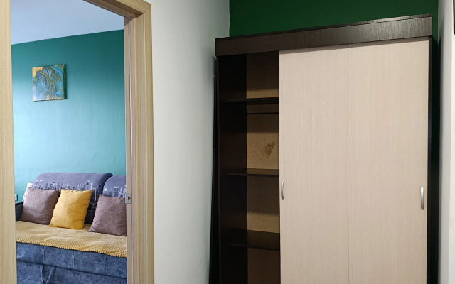 Квартира Бело- зелёная в Аквамарине