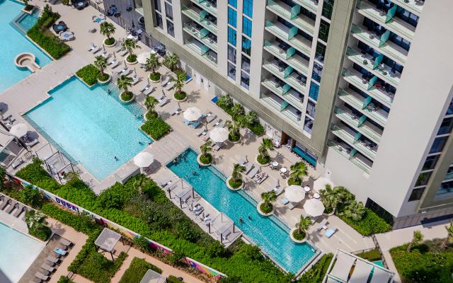 Апартаменты Extremely High 2BR in Aykon City Tower