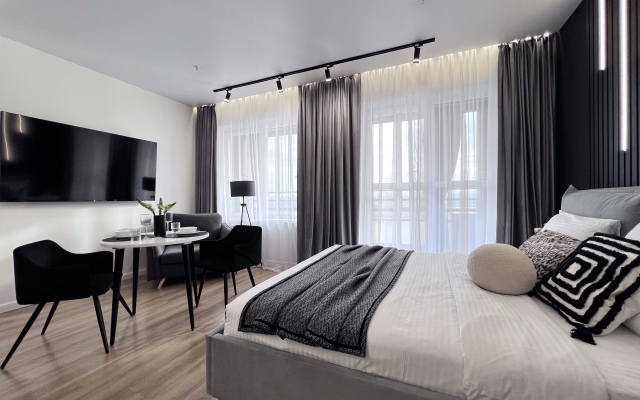 Vidovaya studiya s khammamom u reki Apartments