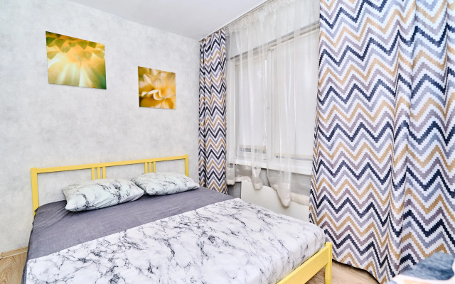 Квартира светлая Евродвушка с тремя отдельными спальными местами