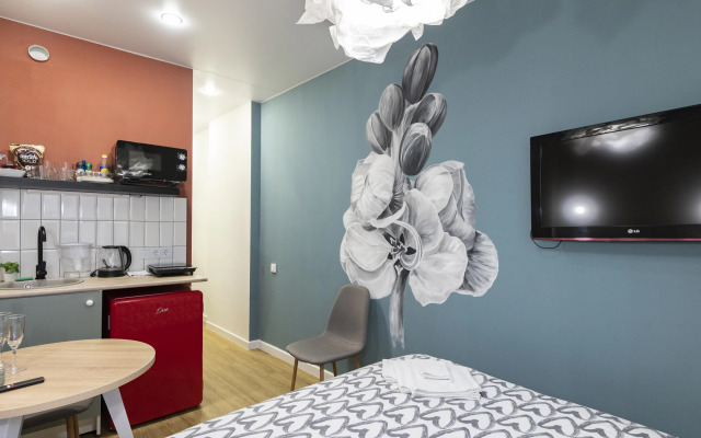 Апартаменты Дрим Апартменс 531А Гостевая студия Флер