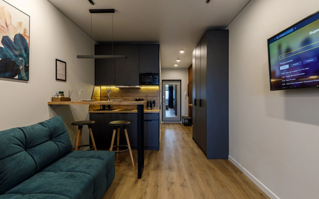 Avtorskie s voskhititel'nym vidom na reku Apartment