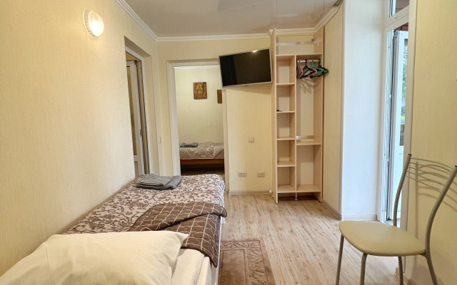 Апартаменты с зоной барбекю и бесплатной парковкой