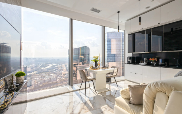 Апартаменты Двухкомнатные Видовые в Москва-Сити