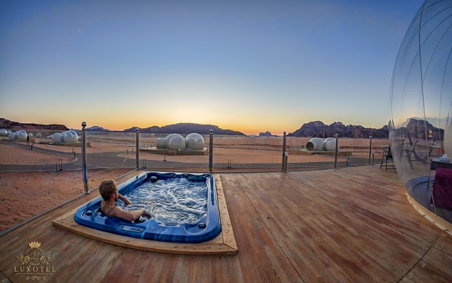 Wadi Rum Bubble Luxotel - Campsite