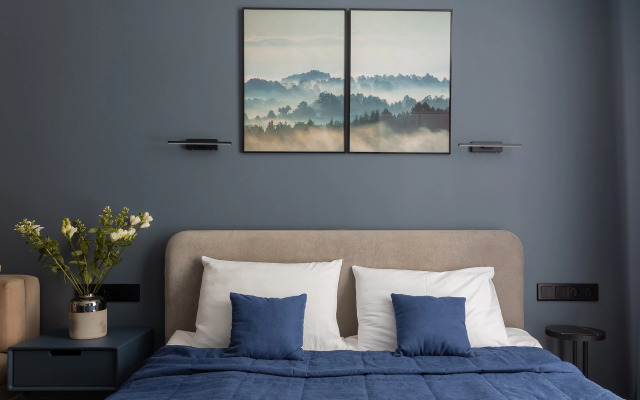 Квартира New Horizon STAY с авторским интерьером в престижном жилом комплексе рядом с Московским вокзалом