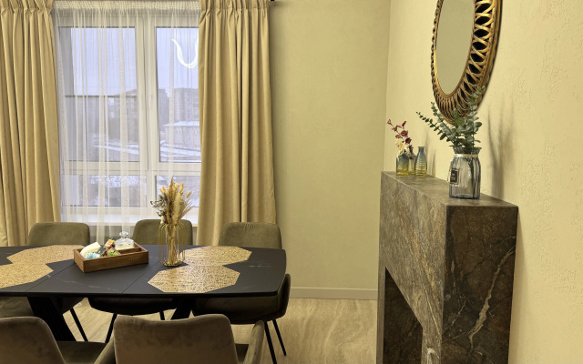 Квартира стильная 2х-к с изысканным ремонтом в ЖК Апарт