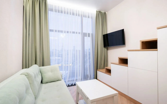 Квартира Двухуровневая в Жк Kazakov Grand Loft с Видом на Москву — фото 3