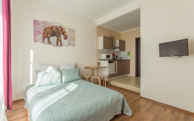 101Apart U Finskogo Na 15 etazhe S panoramnym vidom Na Finskij Zaliv Apartments