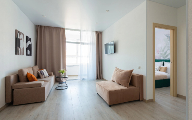 Апартаменты ЖК Акватория возле реки