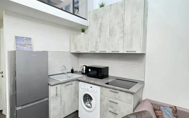 Апартаменты Двухуровневые Snow Space Недалеко от Площади Трёх Вокзалов