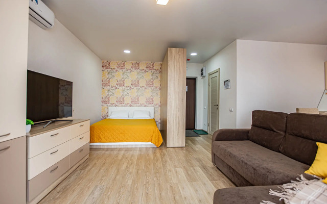 Апартаменты Просторная студия с видом на бухту