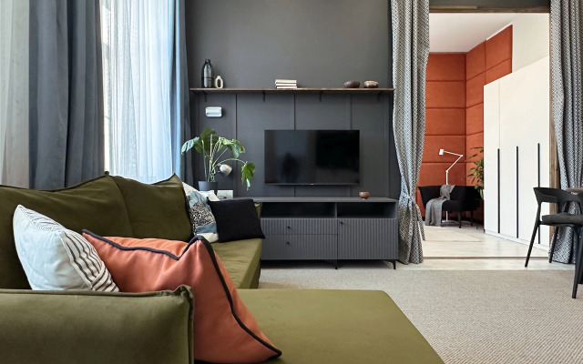 Квартира Солнечная в центре с видом на парк